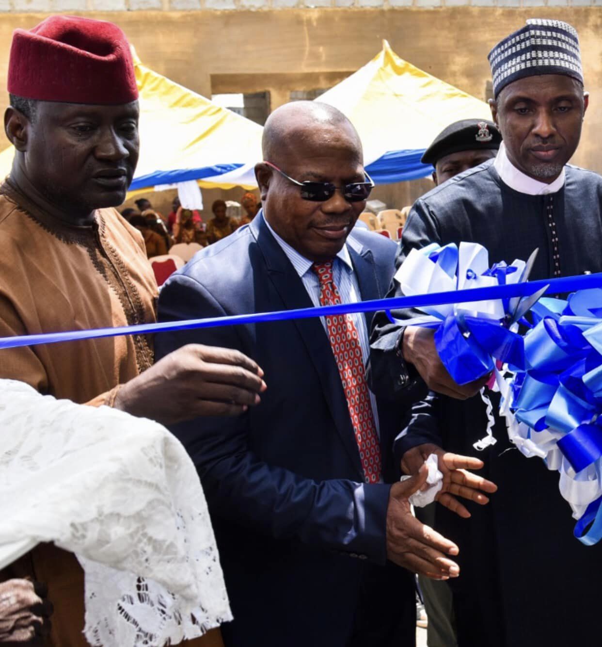 Handing-over of a Two Bed Room housing unit to the Presidential Awardee